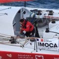 Abbigliamento tecnico vela - Giacca Ozean 900 Uomo Rosso TRIBORD - FLASHED